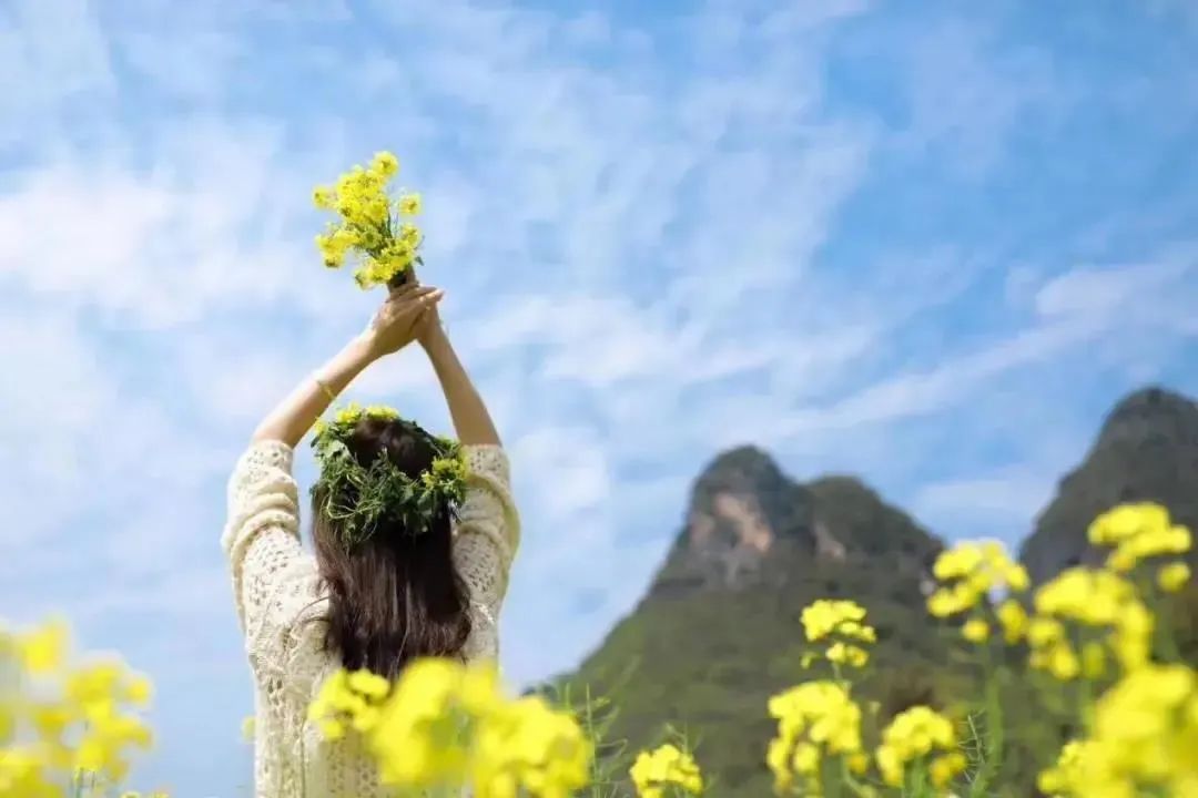 广州出发-广西4天游，赏恭城桃花 骥马油菜花 南溪樱花 梯田花海(图33)