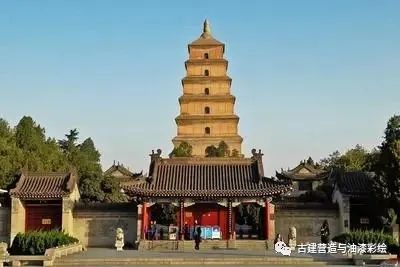 陕西著名古建筑——大慈恩寺