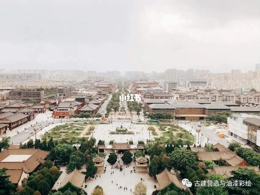 陕西著名古建筑——大慈恩寺