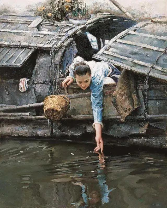 中国著名油画家潘鸿海先生作品欣赏