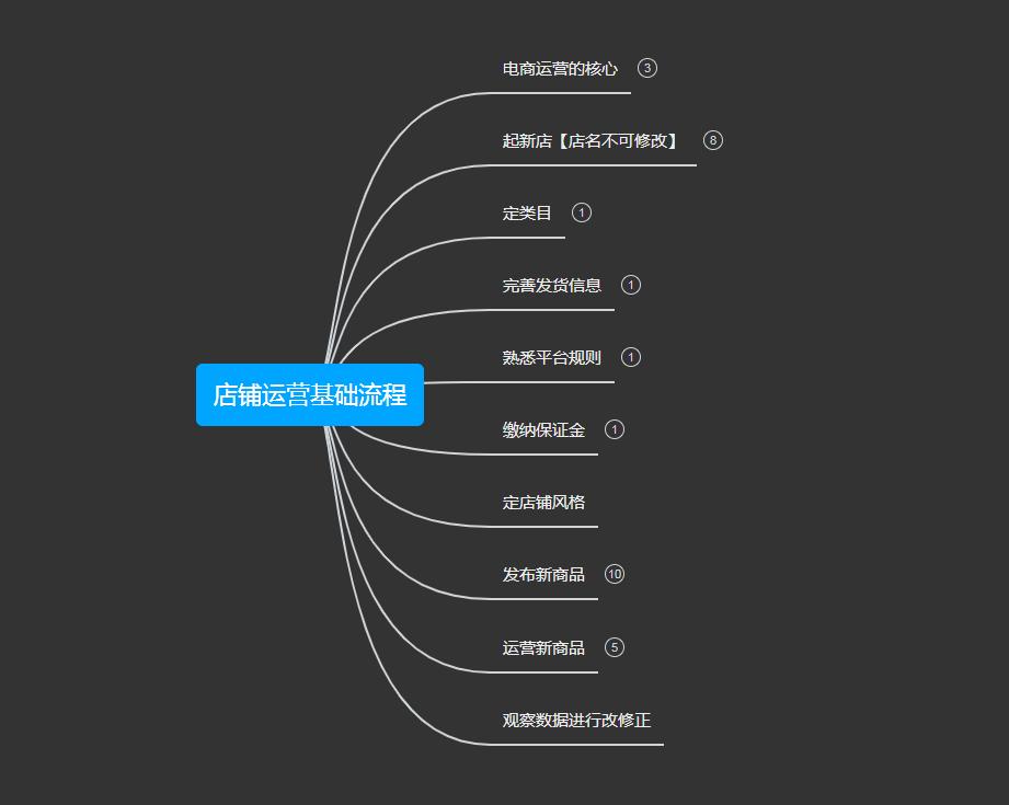 电商运营0基础教学，干货第一课「电商运营流程」