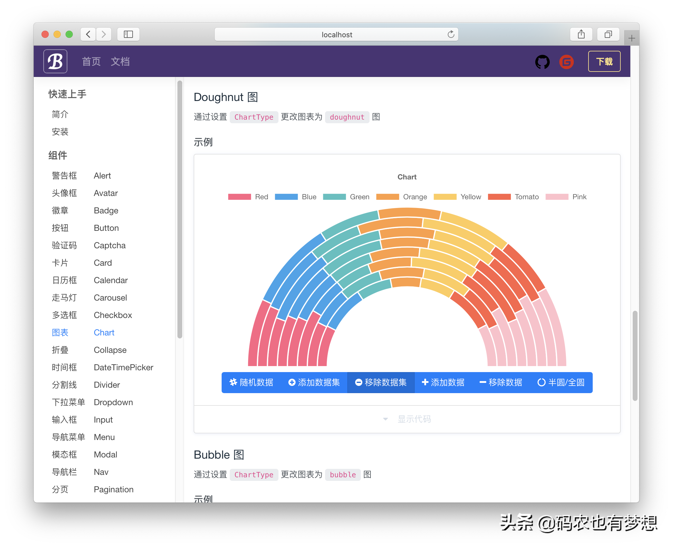 bootstrap 样式的 blazor ui 组件库，适配移动端支持各种主流浏览器