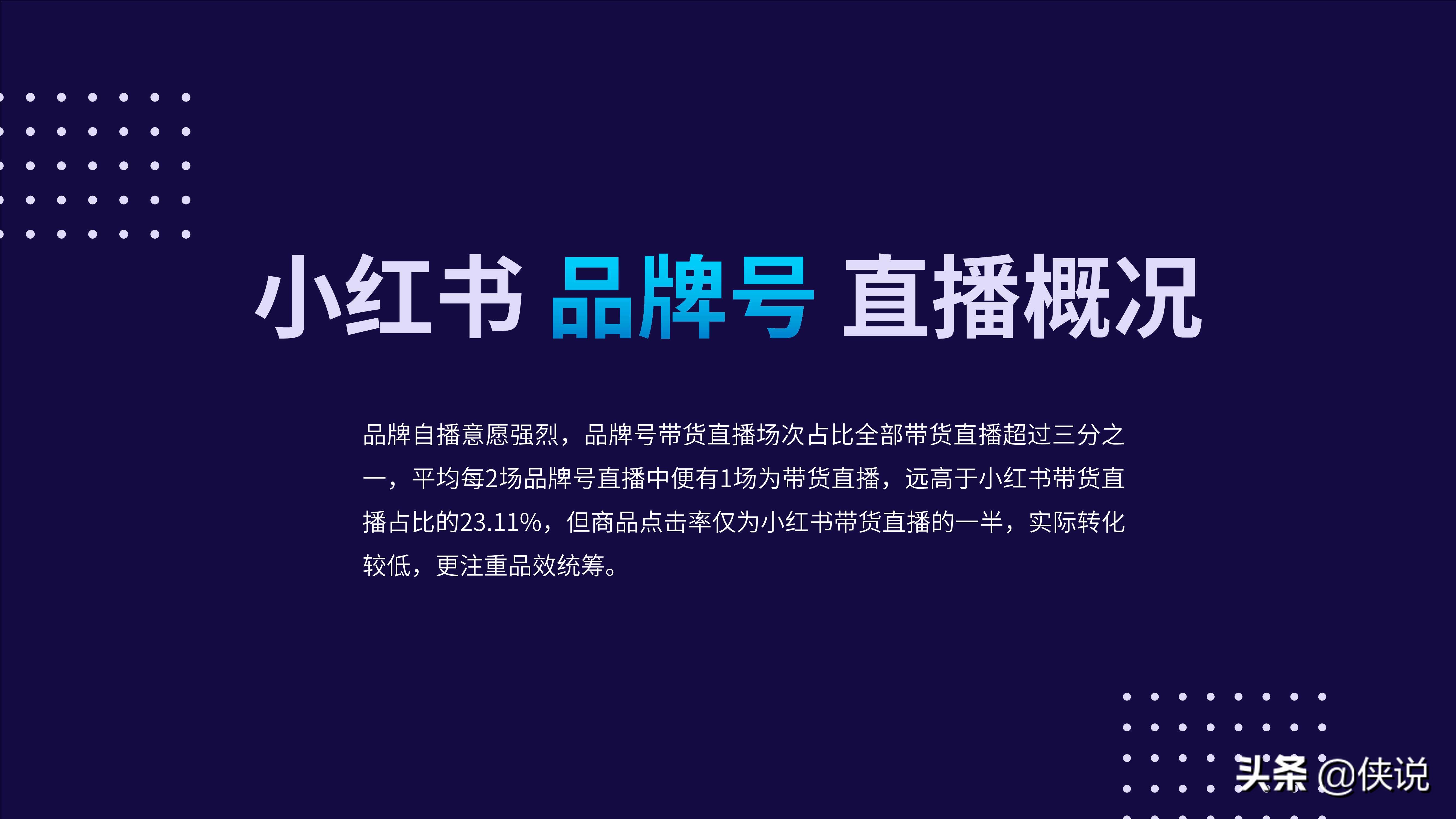 2021年小红书电商直播趋势报告