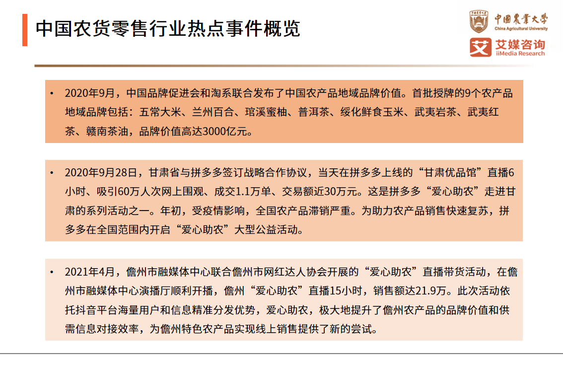 农货新消费研究报告：超八成网民认为带货及拼团模式提升消费欲望