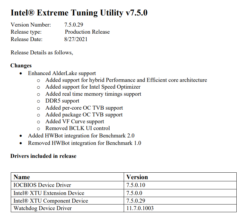 英特尔超频工具 xtu 7.5.0.29 版发布：支持 12 代酷睿/ddr5 内存，可调时序